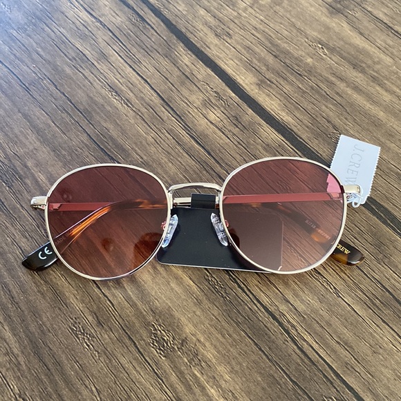 J. Crew Round Wire Sunglasses - Picture 5 of 10